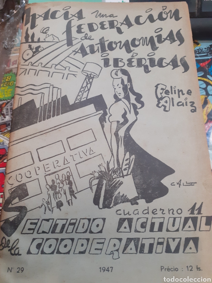 Libros: SENTIDO ACTUAL DE LA COOPERATIVA - ALAIZ,Felipe. - Foto 1