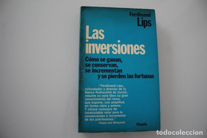 Libros: LAS INVERSIONES FERINAND LIPS - Foto 1