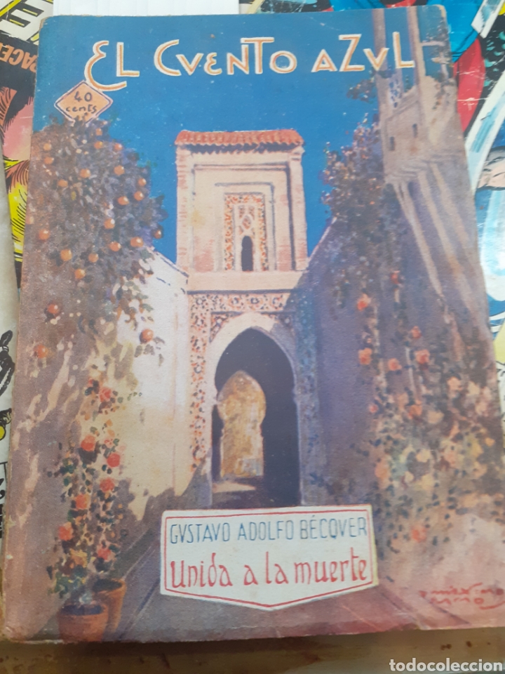 Libros: UNIDA A LA MUERTE. El Cuento Azul n&ordm; 6 - BECQUER,Gustavo Adolfo - Foto 1