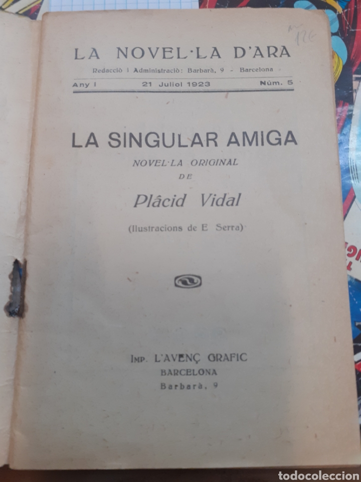 Libros: LA SINGULAR AMIGA - VIDAL,Pl&aacute;cid. - Foto 2