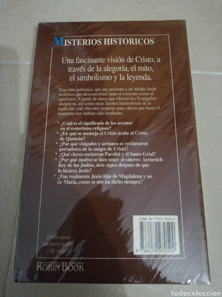 Libros: Jes&uacute;s el h&eacute;roe solar, misterios hist&oacute;ricos, Robin book - Foto 2