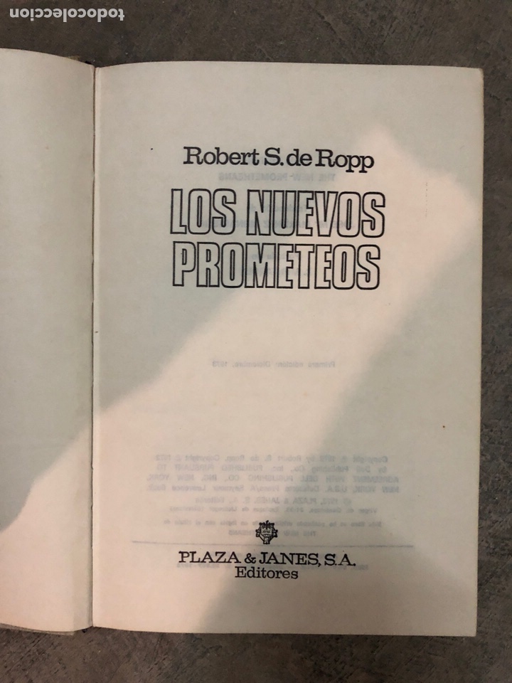 Libros: Los nuevos prometeos - Foto 1