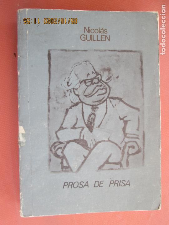 Libros: PROSA DE PRISA - NICOLAS GUILLEN 1987 - Foto 1