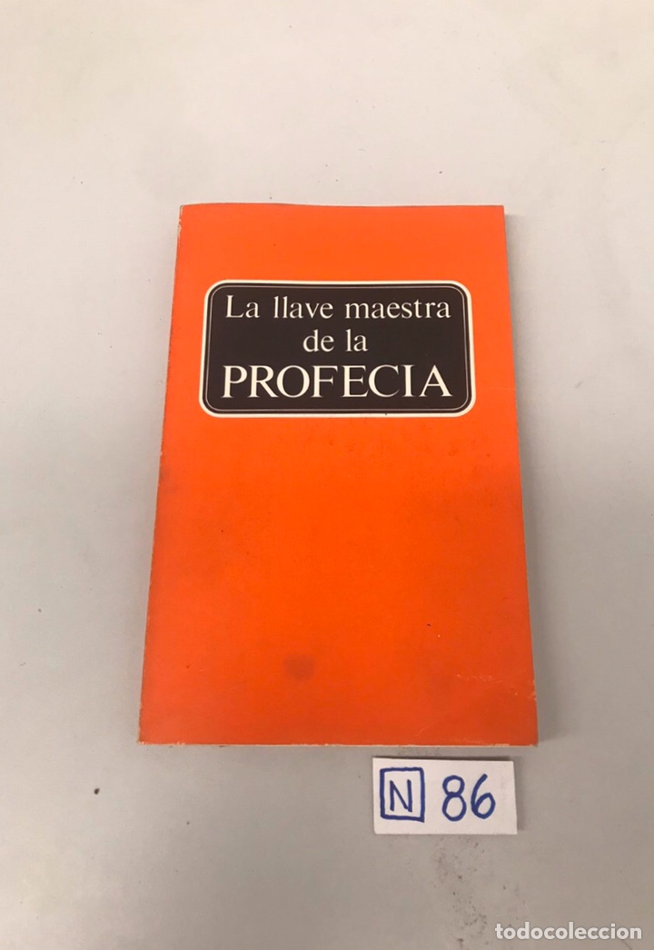 Libros: LA LLAVE MAESTRA DE LA PROFEC&Iacute;A - Foto 1
