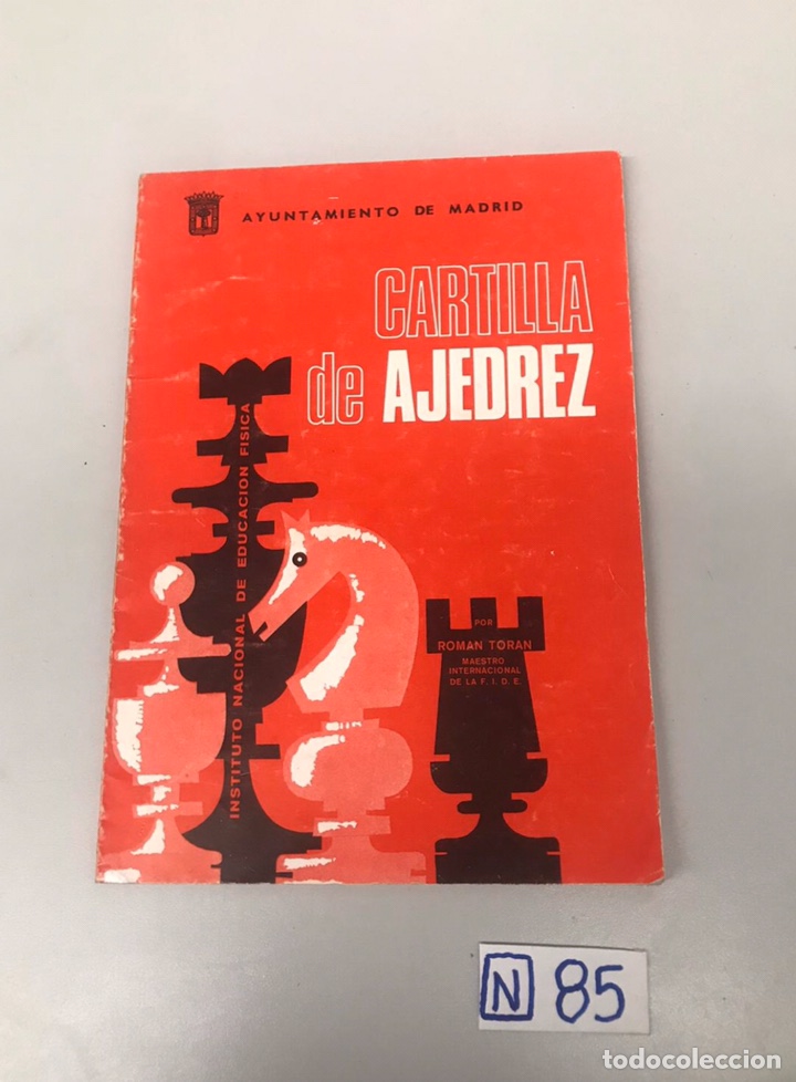 Libros: CARTILLA DE AJEDREZ - Foto 1