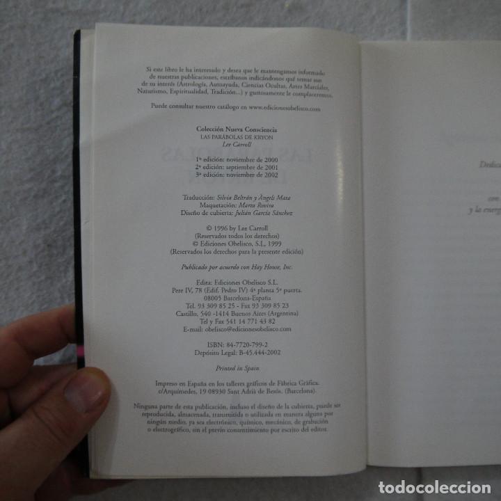 Libros: KRYON. LIBRO IV. LAS PAR&Aacute;BLAS DE KRYON - LEE CARROLL - EDICIONES OBELISCO - 2002 - Foto 2