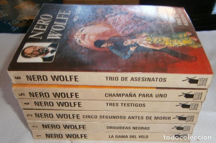 Libros: coleccion Nero Wolfe tomos 1-2-3-4-5-6- de Rex Stout - Foto 1