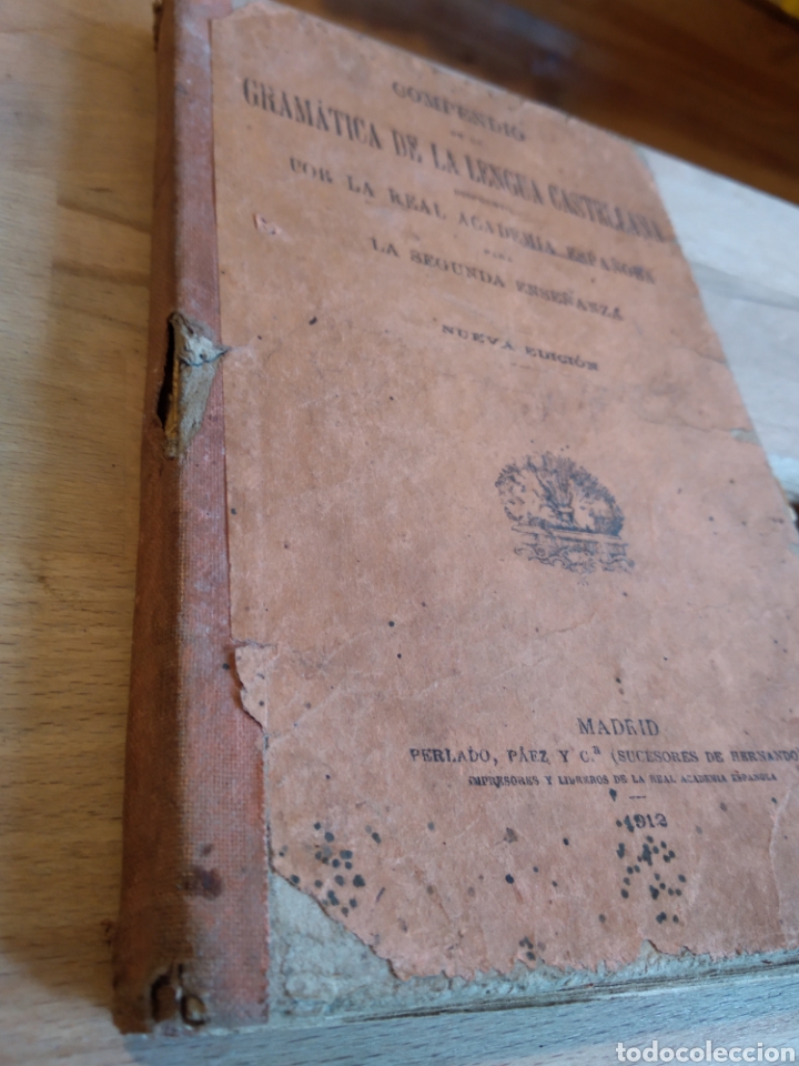 Libros: COMPENDIO DE LA GRAM&Aacute;TICA DE LA LENGUA CASTELLANA. #CJ3 - Foto 2