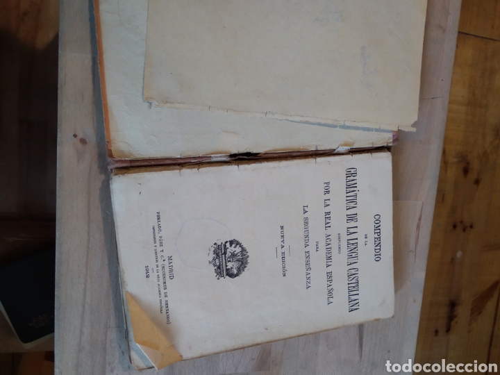 Libros: COMPENDIO DE LA GRAM&Aacute;TICA DE LA LENGUA CASTELLANA. #CJ3 - Foto 6
