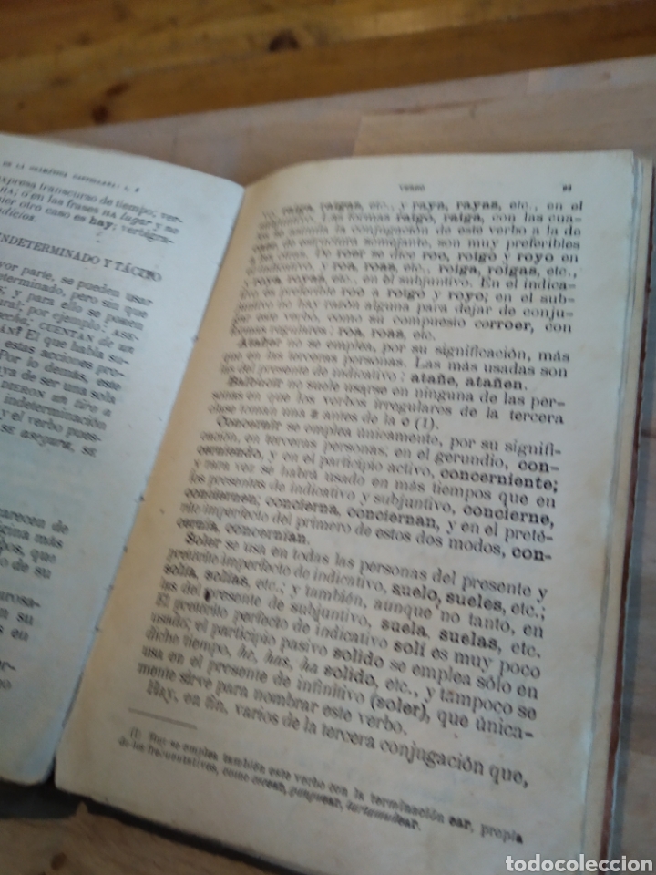 Libros: COMPENDIO DE LA GRAM&Aacute;TICA DE LA LENGUA CASTELLANA. #CJ3 - Foto 9