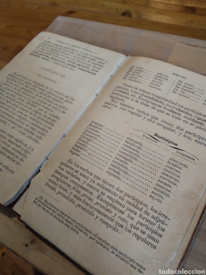 Libros: COMPENDIO DE LA GRAM&Aacute;TICA DE LA LENGUA CASTELLANA. #CJ3 - Foto 10