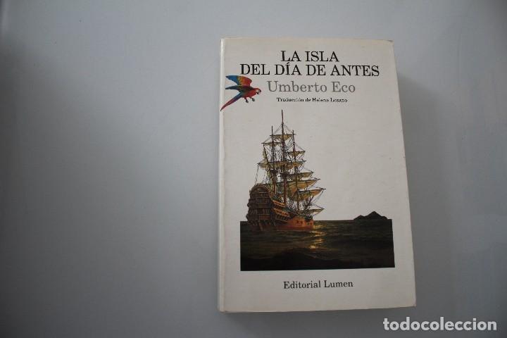 Libros: LA ISLA DEL D&Iacute;A ANTES UMBERTO ECO - Foto 1