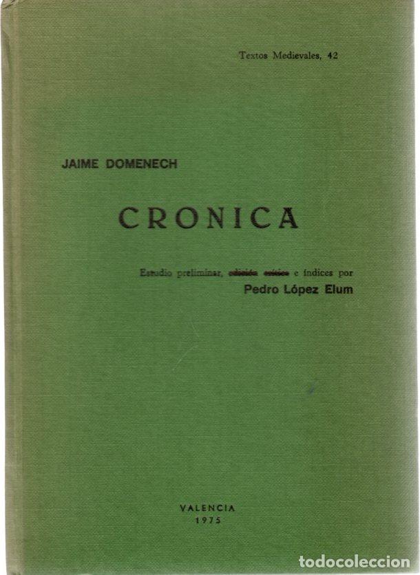 Libros: Cr&oacute;nica - Domenech, Jaime - Foto 1