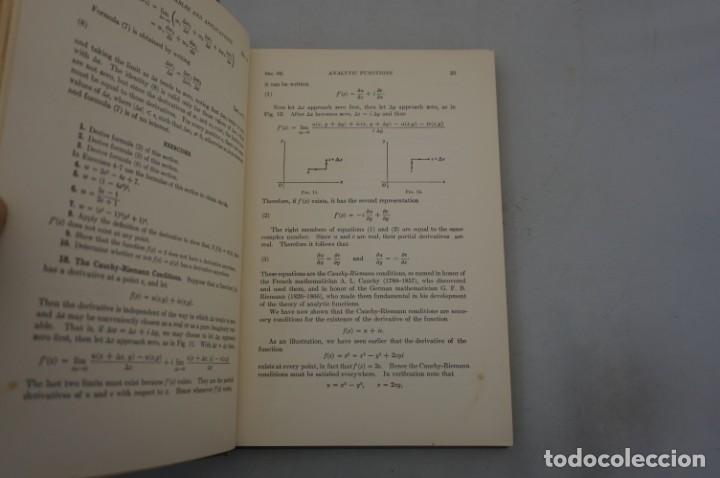 Libros: (12B) INTRODUCTION TO COMPLEX VARIABLES AND APPLICATIONS - RUEL CHURCHILL - 1948 - Foto 4