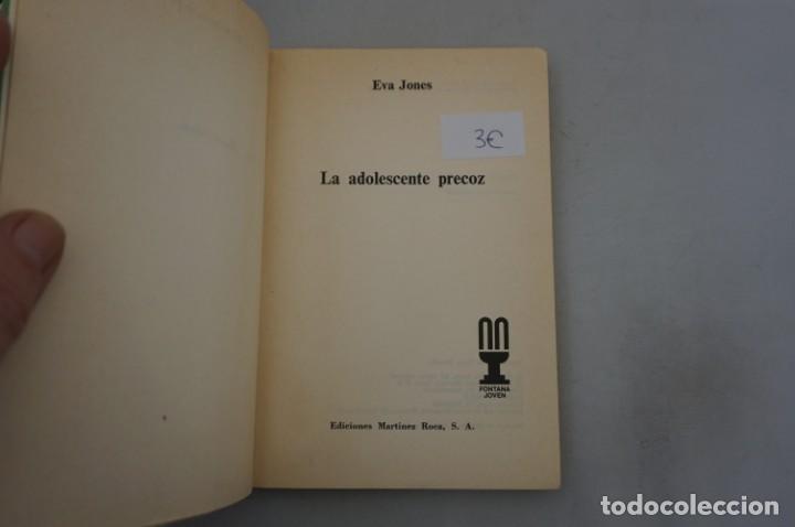 Libros: (12B) LA ADOLESCENTE PRECOZ - EVA JONES / EDICIONES MARTINEZ ROCA - Foto 3