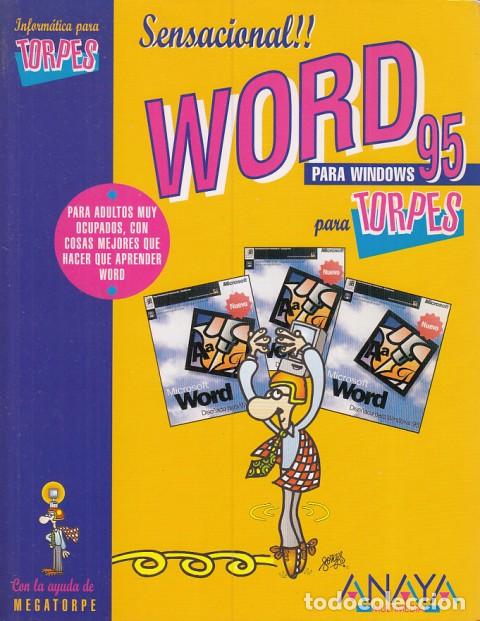 Libros: WORD PARA WINDOWS 95 PARA TORPES - CASAS LUENGO, JULI&Aacute;N - Foto 1