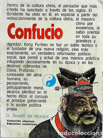 Libros: Confucio - George Souli&eacute; de Morant - Foto 1