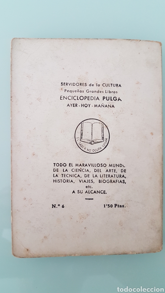 Libros: Antiguo mini libro enciclopedia Pulga - Foto 2
