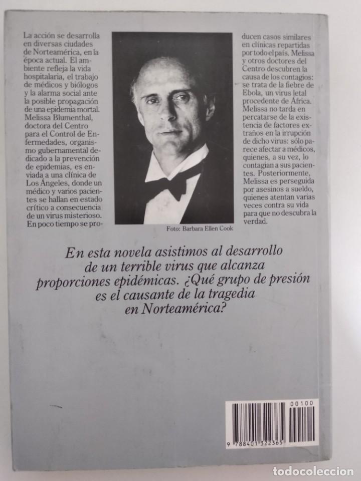 Libros: Epidemia.- Robin Cook.- Ed laza&Janes - Foto 2