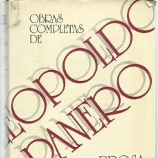 Libros: OBRAS COMPLETAS DE LEOPOLDO PANERO, TOMO II. PROSA - PANERO, LEOPOLDO