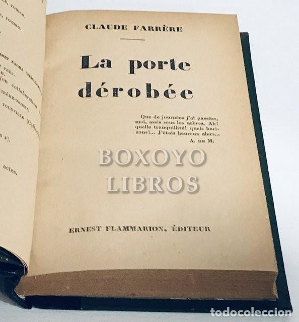 Libros: FARR&Egrave;RE, Claude. La porte d&eacute;rob&eacute;e - Foto 2