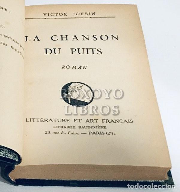 Libros: FORBIN, Victor. La chanson du puits. Roman - Foto 2