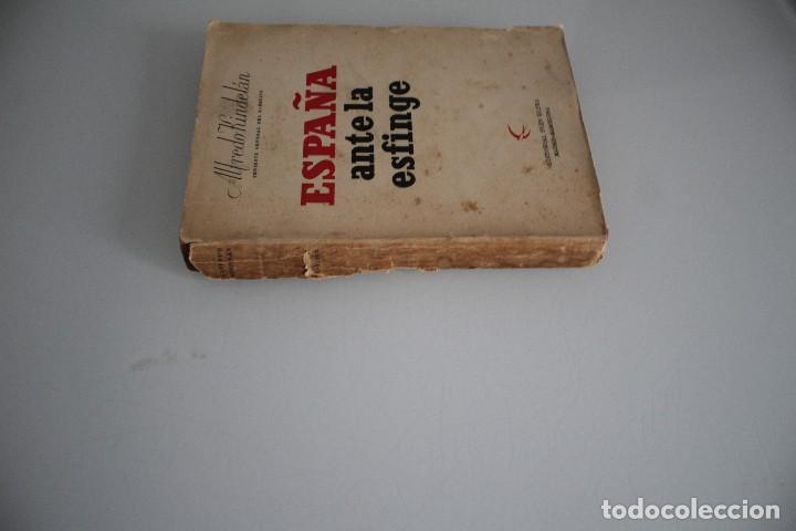 Libros: ESPA&Ntilde;A ANTE LA ESFINGE ALFREDO KINDELAN TENIENTE GENERAL DEL EJERCITO EDITORIAL PLUS ULTRA - Foto 2