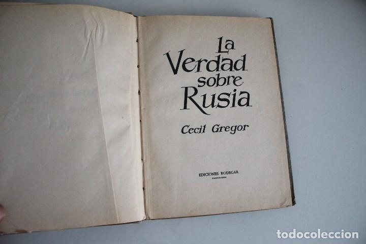 Libros: LA VERDAD SOBRE RUSIA - Foto 2