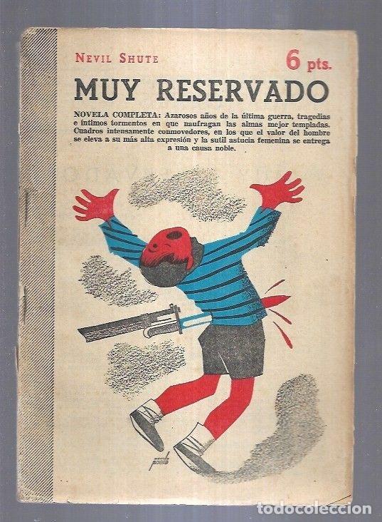 Libros: MUY RESERVADO - SHUTE, NEVIL - Foto 4