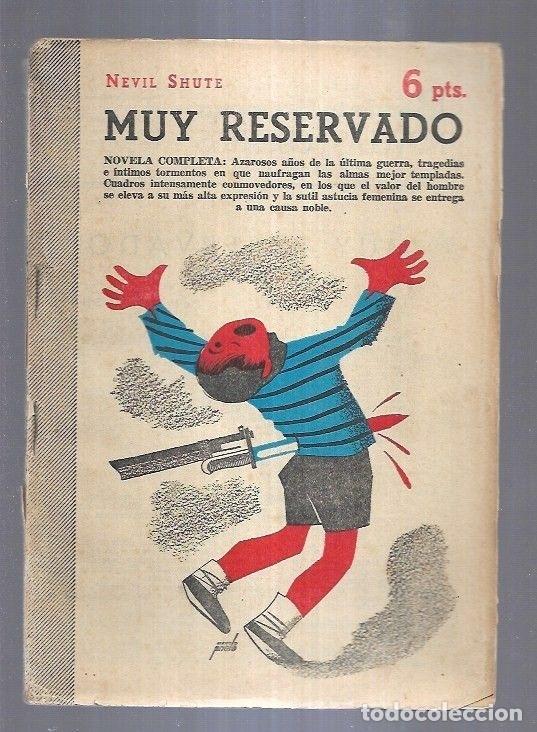 Libros: MUY RESERVADO - SHUTE, NEVIL - Foto 5