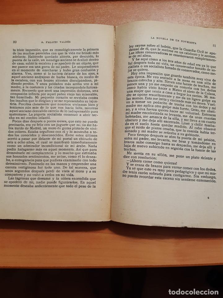 Libros: La novela de un novelista - Armando Palacio Valdes - Foto 2