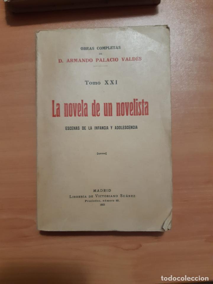 Libros: La novela de un novelista - Armando Palacio Valdes - Foto 1