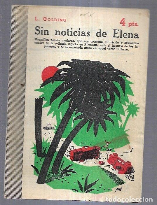 Libros: SIN NOTICIAS DE ELENA - GOLDING, LUIS - Foto 3