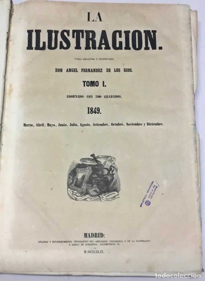 Libros: LA ILUSTRACI&Oacute;N. Peri&oacute;dico universal. - [Revista.] - Foto 2