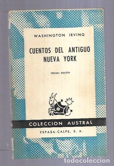 Libros: CUENTOS DEL ANTIGUO NUEVA YORK - IRVING, WASHINGTON - Foto 10