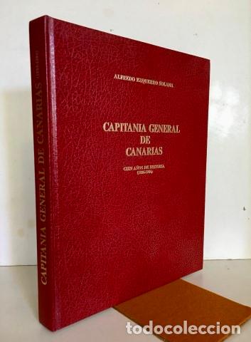 Livros em segunda m&atilde;o: Capitan&iacute;a General de Canarias.Cien a&ntilde;os de su historia (1886-1986) - Ezquerro Solano, Alfredo
