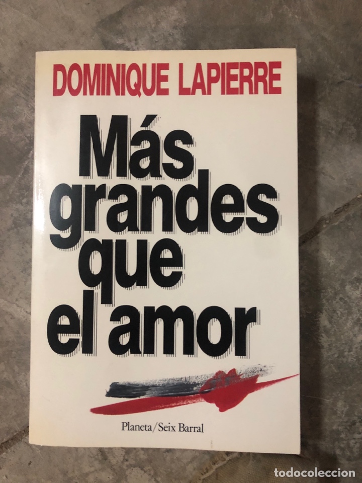 Libros: M&aacute;s grande que el amor - Foto 1