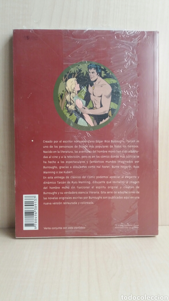 Libros: Tarz&aacute;n. Edgar Rice Burroughs. Cl&aacute;sicos del c&oacute;mic. NUEVO. - Foto 3