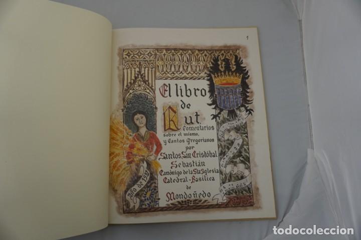 Libros: (13D) FACSIMIL DE EL LIBRO DE RUT Y COMENTARIOS SOBRE EL MISMO - EJEMPLAR 0.455 - Foto 4