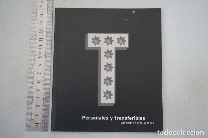 Libros: (12C) SALVAT - PERSONALES Y TRANSFERIBLES, LOS TIPOS DE TYPE - Foto 1
