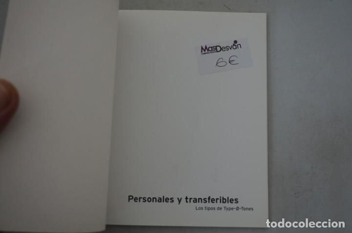 Libros: (12C) SALVAT - PERSONALES Y TRANSFERIBLES, LOS TIPOS DE TYPE - Foto 2