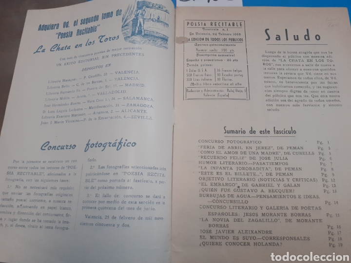 Libros: POESIA RECITABLE N&ordm; 1 - Foto 2