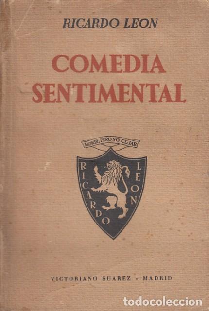 Libros: COMEDIA SENTIMENTAL - LE&Oacute;N, RICARDO - Foto 1