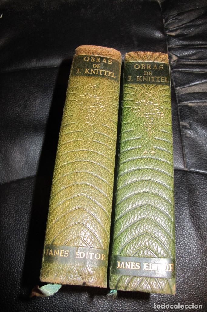 Libros: OBRAS. J. KNITTEL. MAESTROS DE HOY.JANES EDITOR. - Foto 1
