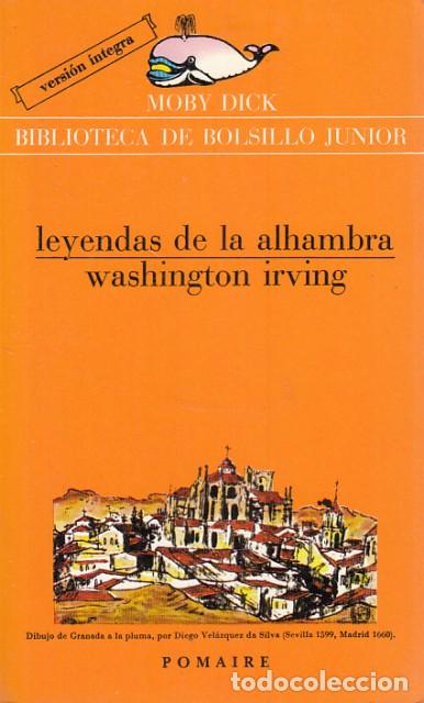 Libros: LEYENDAS DE LA ALHAMBRA - IRVING, WASHINGTON - Foto 1