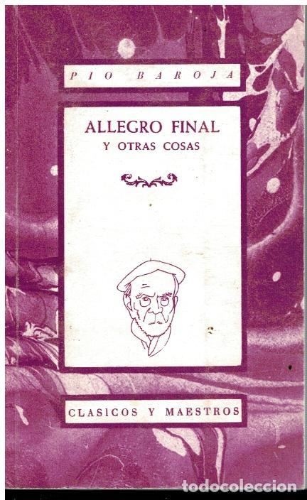 Libros: ALLEGRO FINAL Y OTRAS COSAS. - Foto 1