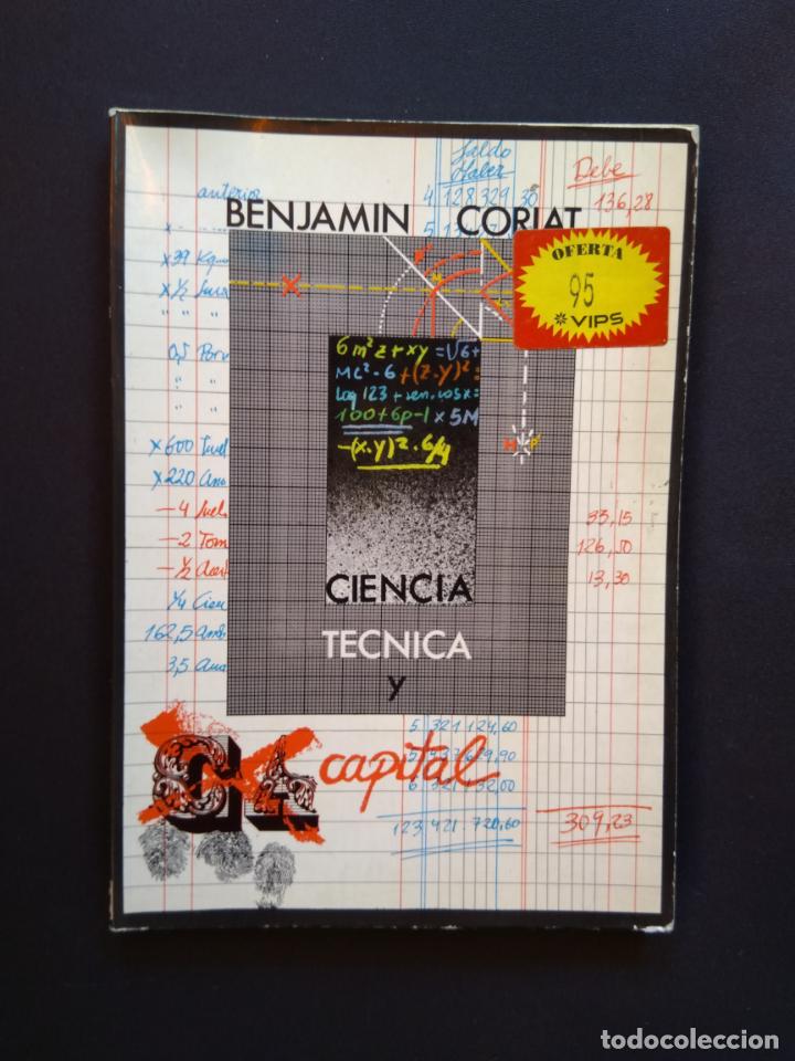 Libros: Benjamin Coriat - Ciencia, t&eacute;cnica y capital - Foto 1
