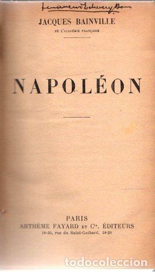 Libros: Napole&oacute;n - Bainville, Jacques - Foto 1
