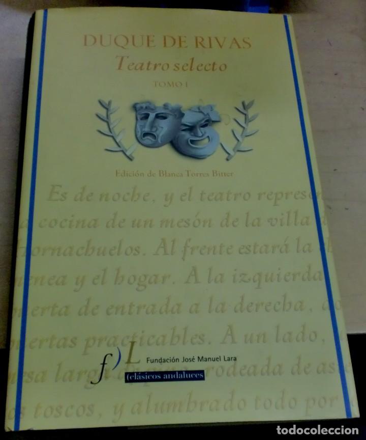 Libros: Teatro selecto. Tomo 1 - DUQUE DE RIVAS - Foto 1