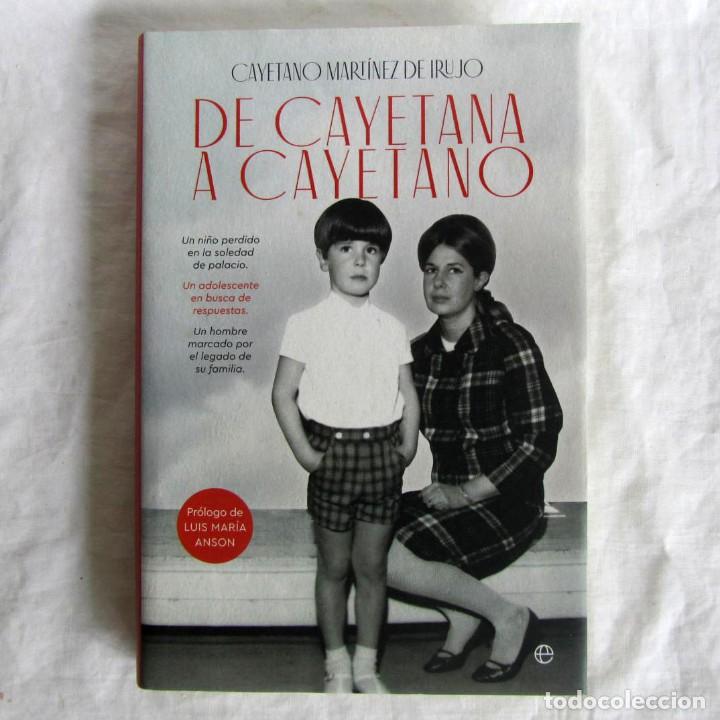 Libros: De Cayetana a Caytaeno, C. Matinez de Irujo, 2019